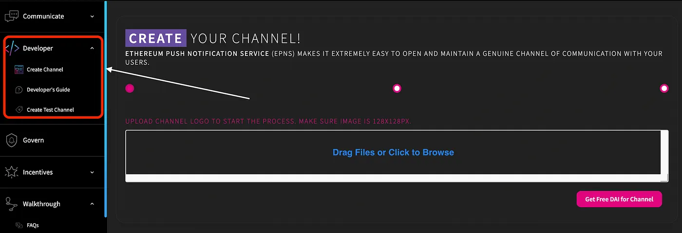 Fourth image of The All-New EPNS Dapp UI is finally here