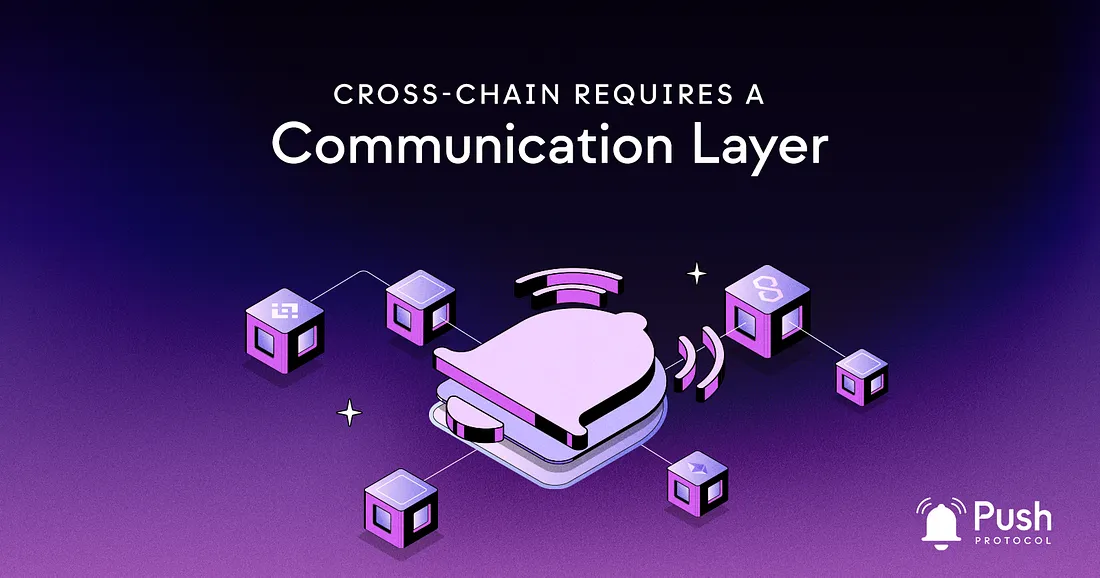 Cover image of How Push &amp; Cross-Chain Communication Will Change Web3🌐