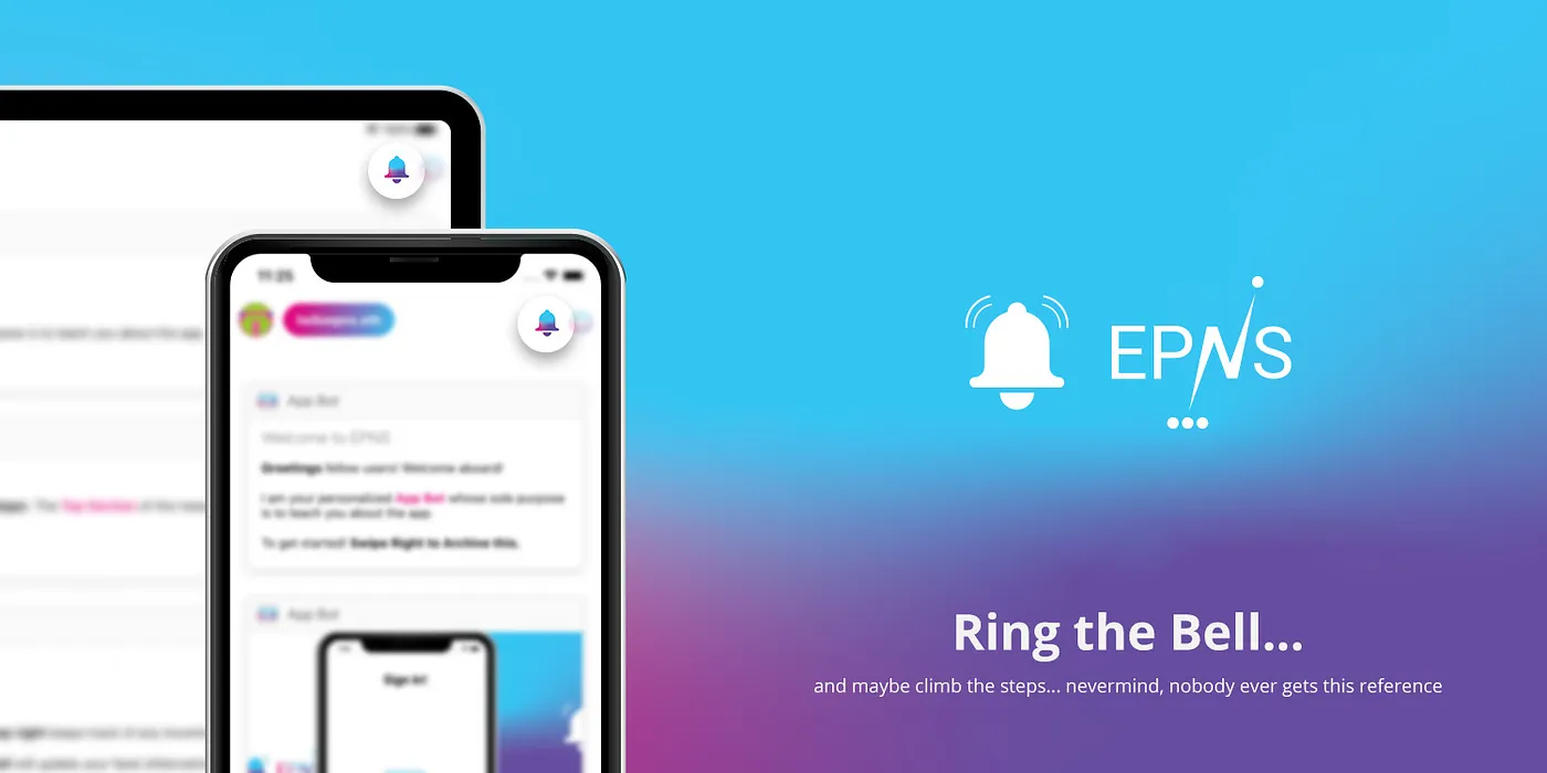 Cover Image of EPNS push notifications are never boring