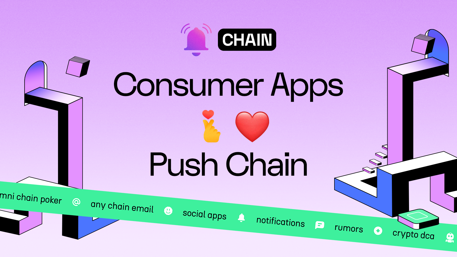 Cover Image of Consumer Apps 🫶🏽 Push Chain - Innovations that can be built on Push Chain