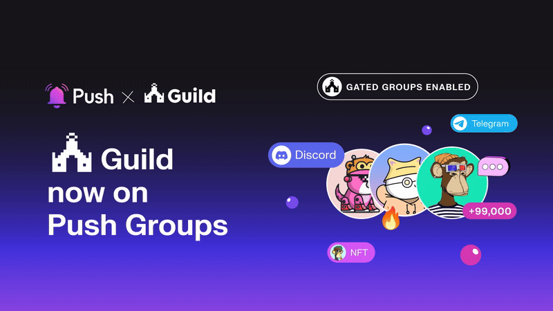 Cover Image of Introducing Push Group Chats for Guilds!