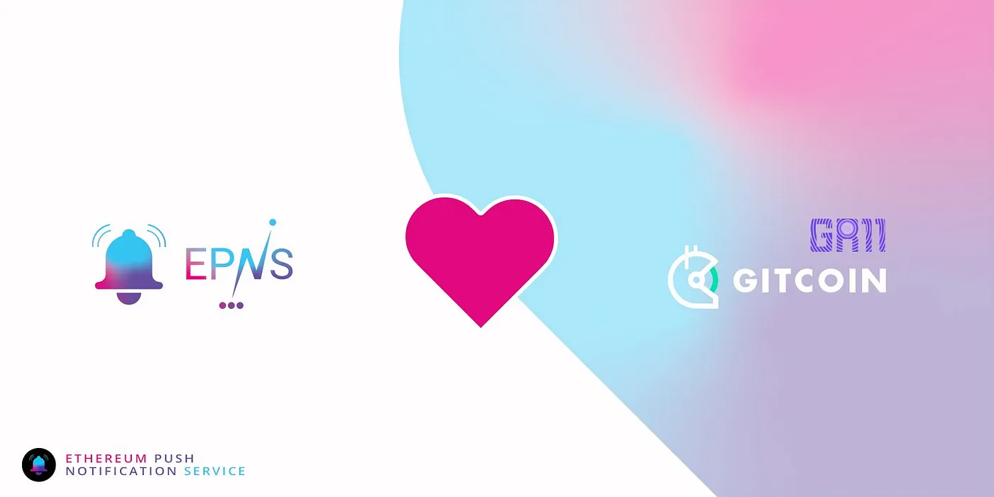 Cover Image of EPNS 💕 Gitcoin