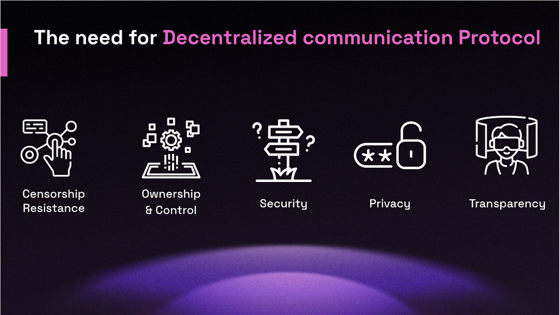 Need for decentralized