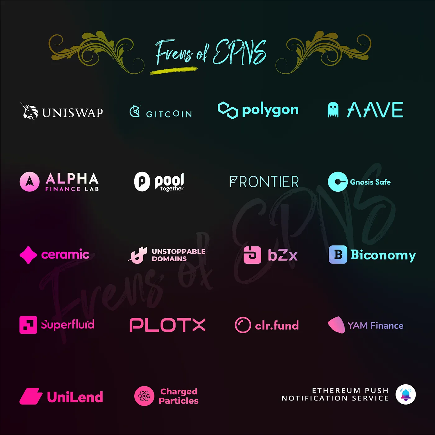 Second Image of EPNS Ends H1 2021 with 25 Collaborations and $118m Volume on Uniswap